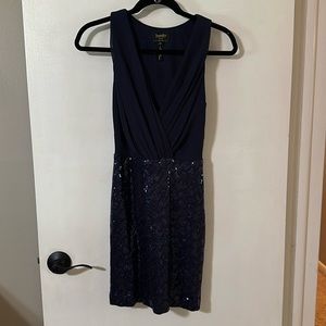 Mini Navy Dress